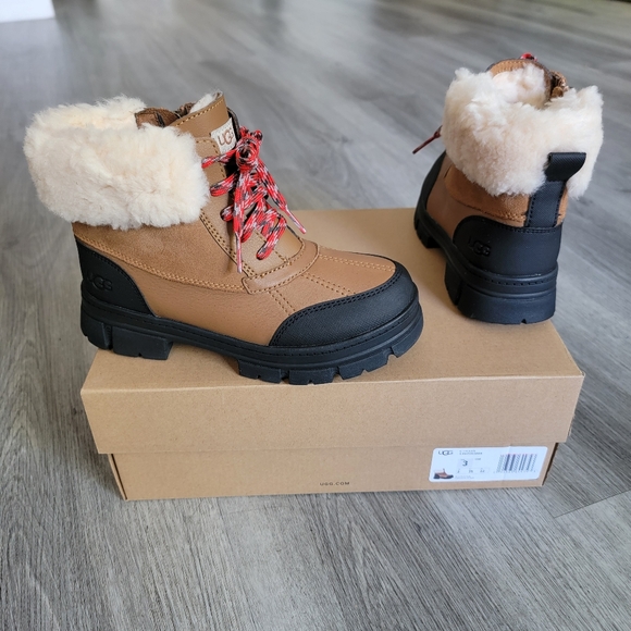 UGG Kid's Ashton Addie Waterproof Boot - Picture 1 of 13